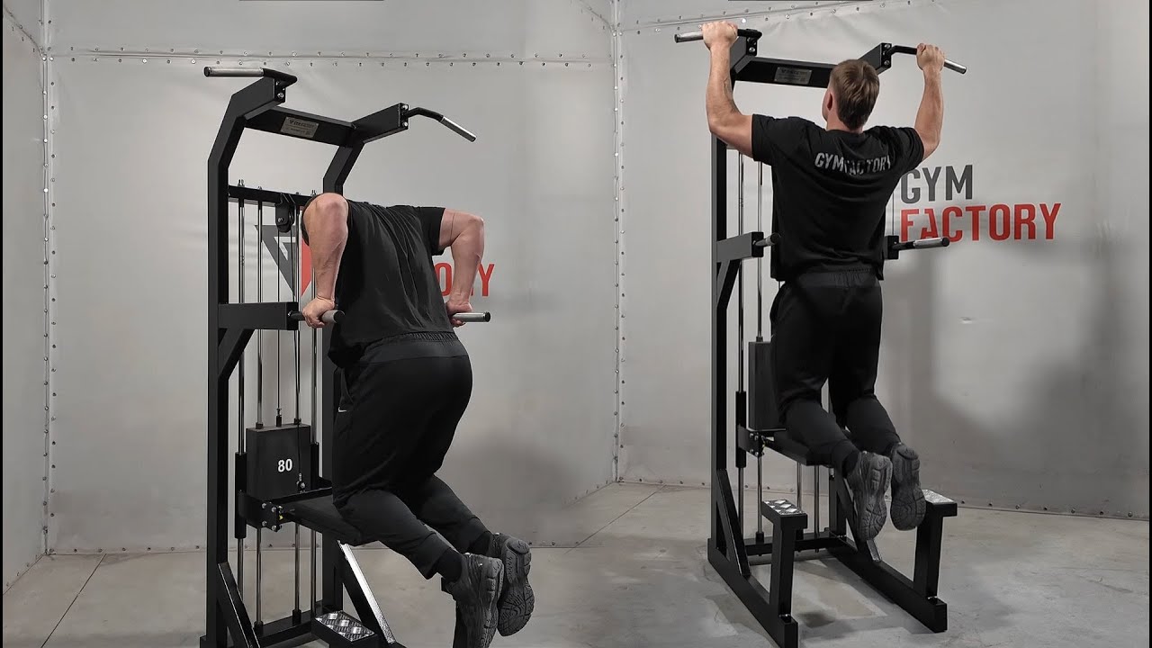 Gymfactory.eu / Dip Pull Up Assist Machine (K3P)