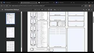 dnd character sheet  help