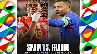 🚨 ESPAGNE VS FRANCE : 🔥YAMAL ⚡MBAPPÉ ENCORE EN DEMI-FINALE UEFA NATIONS LEAGUE