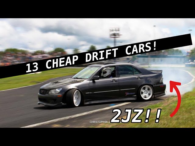 13 GREAT Drift Cars For Less Than $5k!! 