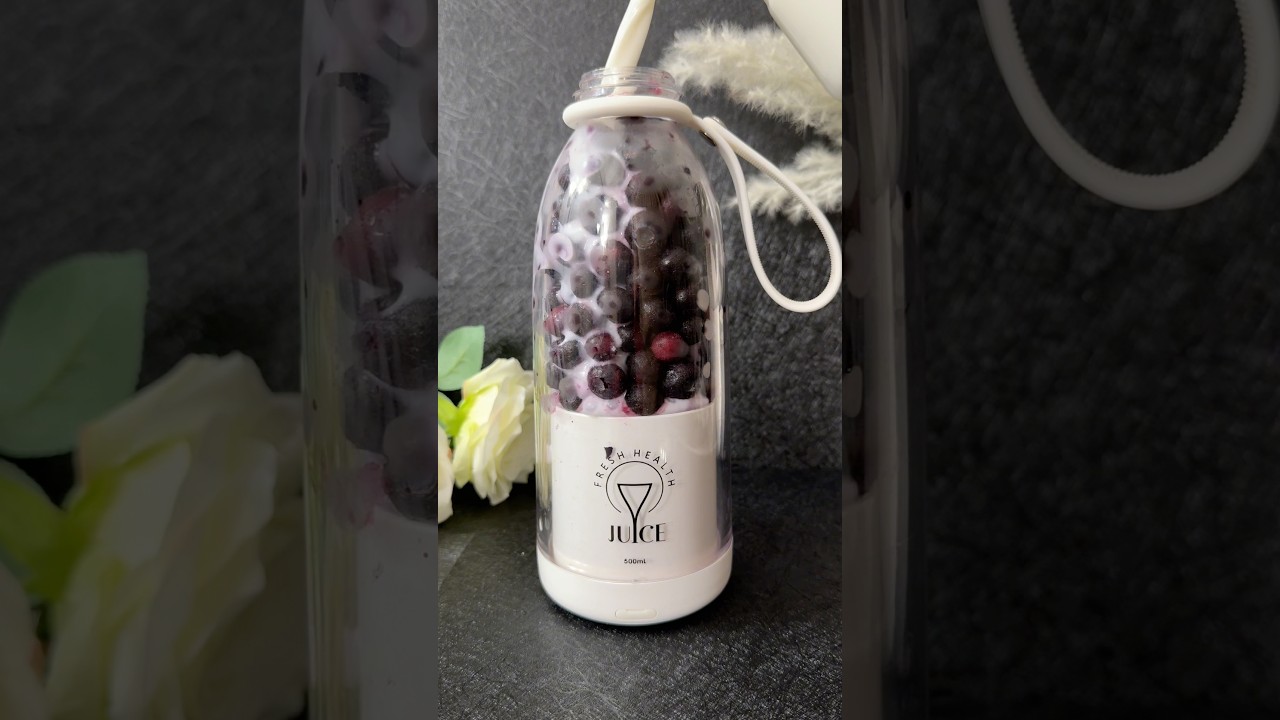 Can a Portable Blender Crush Frozen Blueberries? 🫐🍹🤯