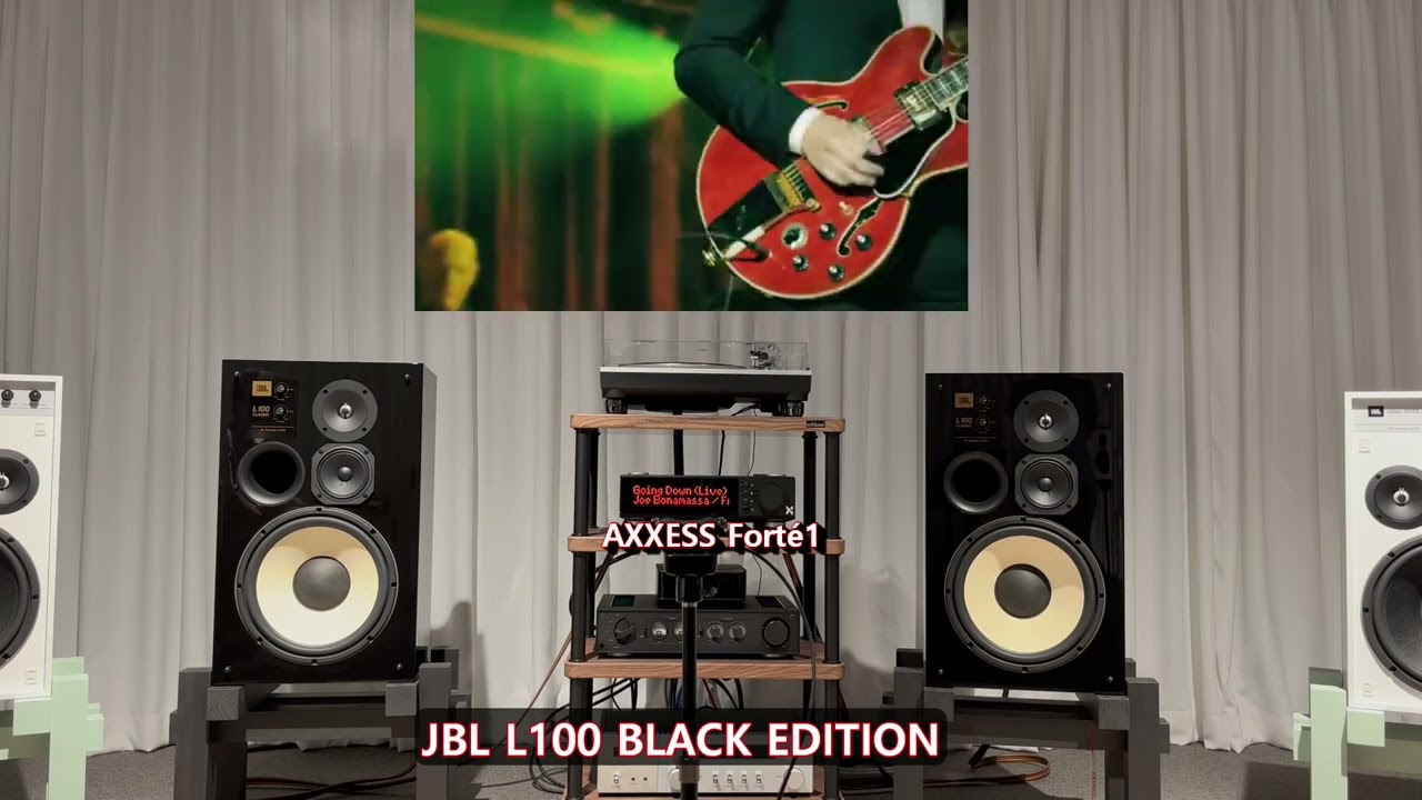 JBL L100 BLACK EDITION) Joe Bonamassa - Going Down - YouTube
