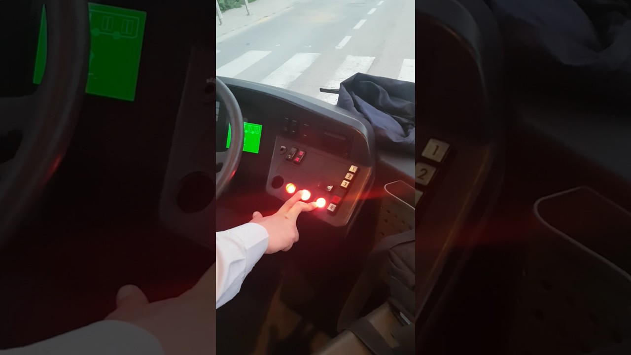 Citaro G II driving, ZET Zagreb kickdown