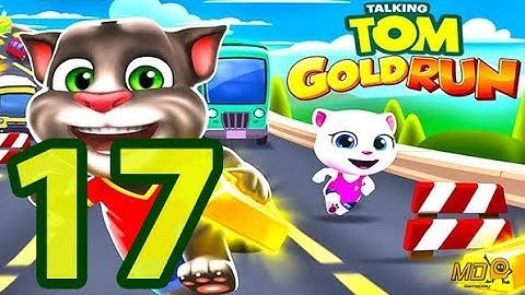Talking Tom Gold Ru‪n‬ - Gameplay Walkthrough Part 17 - iOS, Android