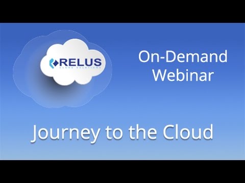 Journey to the Cloud Webinar - YouTube