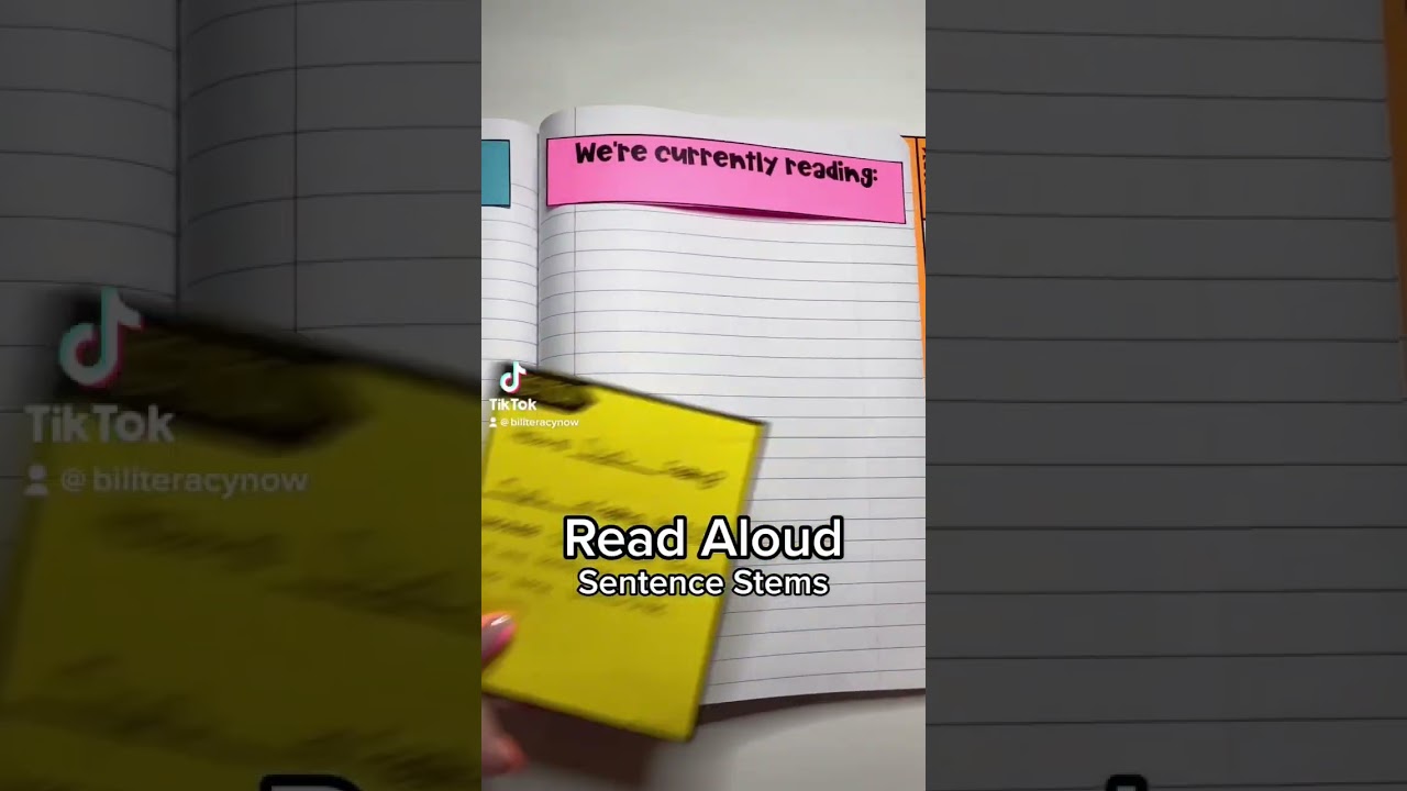 Read aloud sentence stems in Spanish & English. Shop Biliteracy Now on Teachers Pay Teachers!