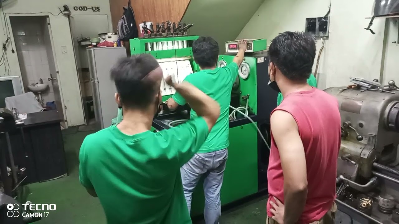 Injection Pump Calibration Isuzu Crosswind