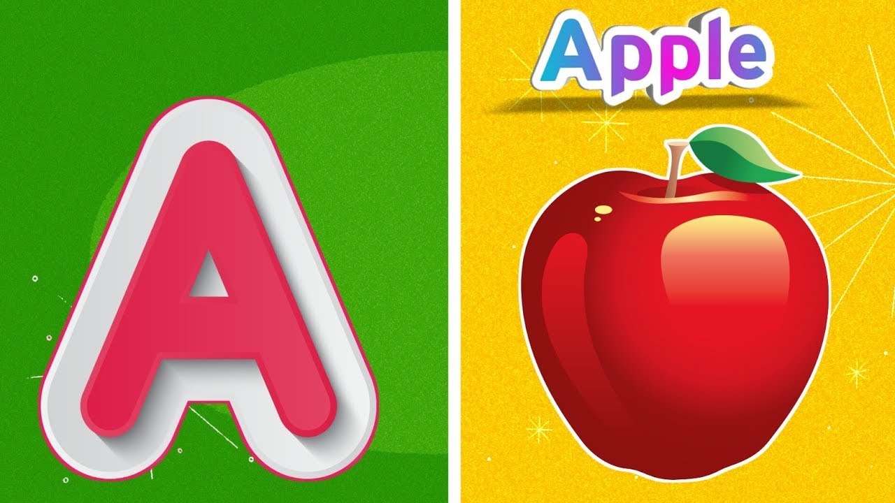 A is for Apple 🍎 | ABC Phonics Cartoon Song for Kids | Learn Alphabet with Fun | ABCD