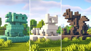 Minecraft Statue Tutorial | Axolotl, Fox, and Griffin screenshot 3