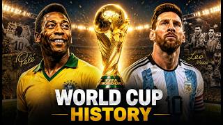 The Entire History of the FIFA World Cup (1930–2022) | From Pelé to Maradona to Ronaldo to Messi 🏆