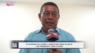 Volei da Divisao B revela novos talentos afirma John Flores presidente da GVF