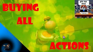 Buying All The Actions In The Presentation Experience