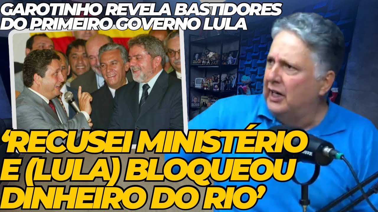 Garotinho rejeitou proposta para ser ministro de Lula e...