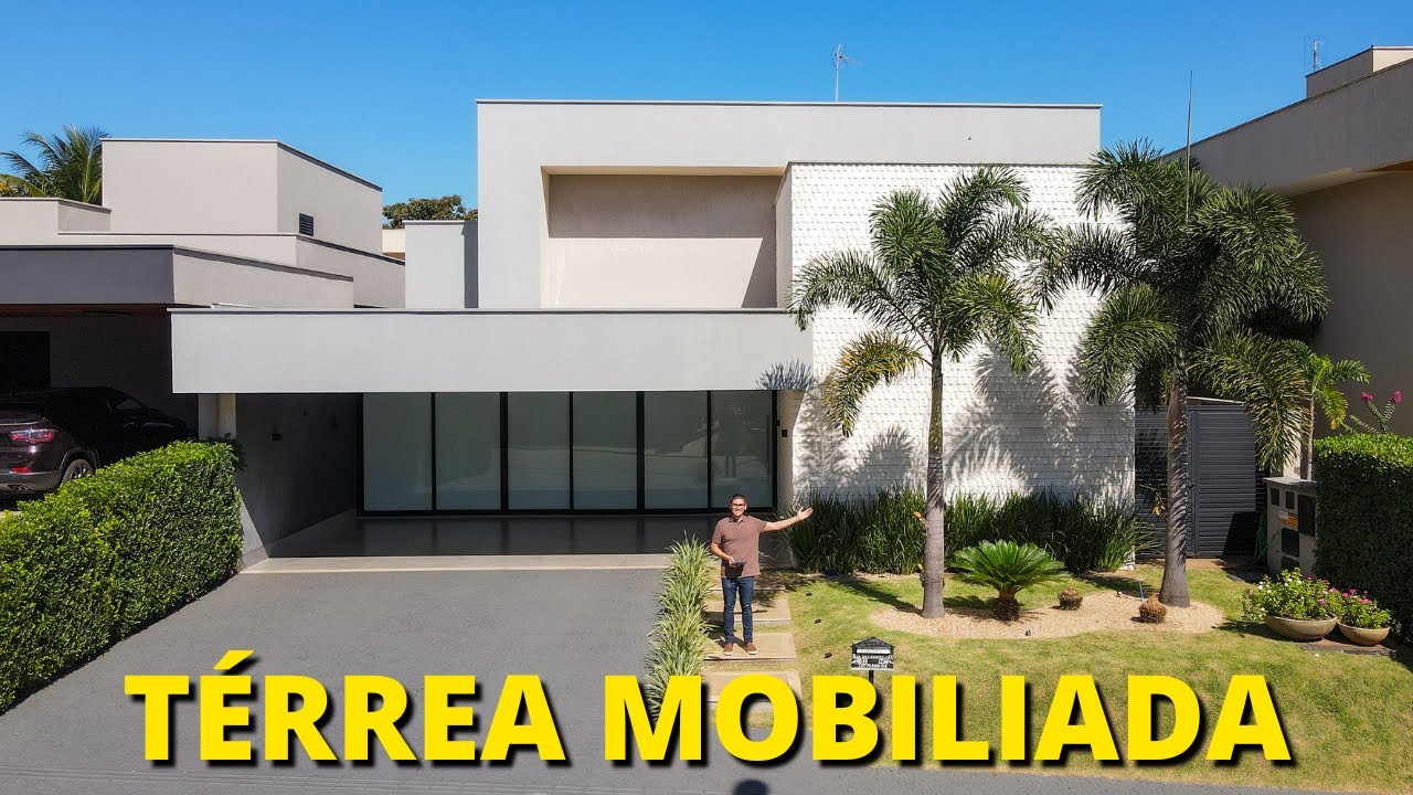 CASA TÉRREA MOBILIADA E DECORADA À VENDA NO JARDINS VERONA - GOIÂNIA