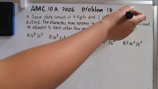 AMC 10 A 2006 problem 18