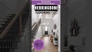 HERRINGBONE FLOOR TILE - How To Get The Herringbone Look In Your Home - Interior Design Pattern