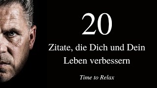 20 ZITATE großer Persönlichkeiten, die Dich und Dein Leben verbessern