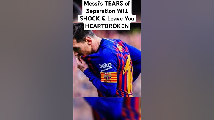 Messi’s Tearful Goodbye: The Real Reason He Was Forced Out of #Barcelona#Messi#LionelMessi#Barcelona