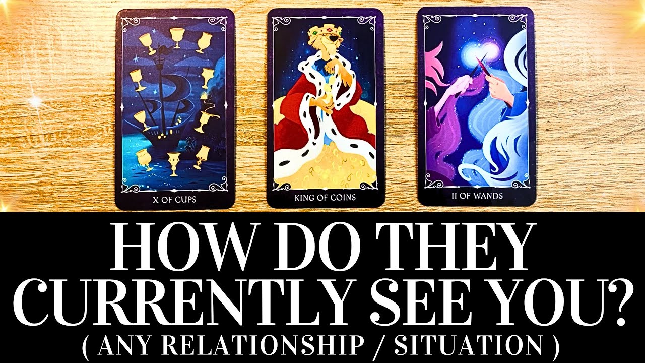 PICK A CARD 👀❤️ HOW DO THEY CURRENTLY SEE YOU? 🔮 WHAT THEY TRULY THINK OF ME? ❤️ 👀 Tarot Reading 🔮