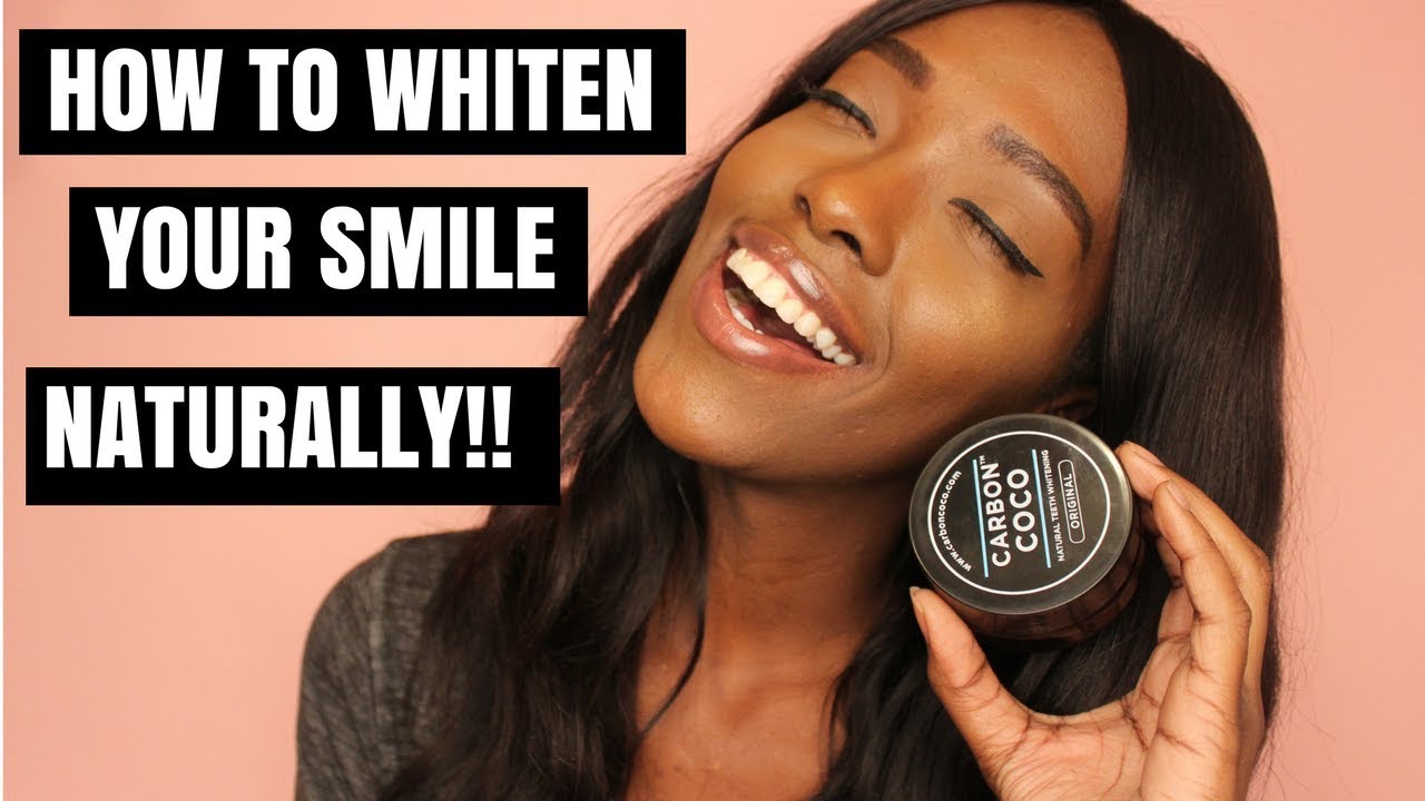 TRYING ACTIVATED CHARCOAL TEETH WHITENING ! Carbon Coco ...