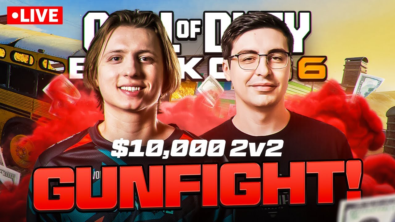 $10K 2V2 GUNFIGHT INVITATIONAL TODAY 🏆