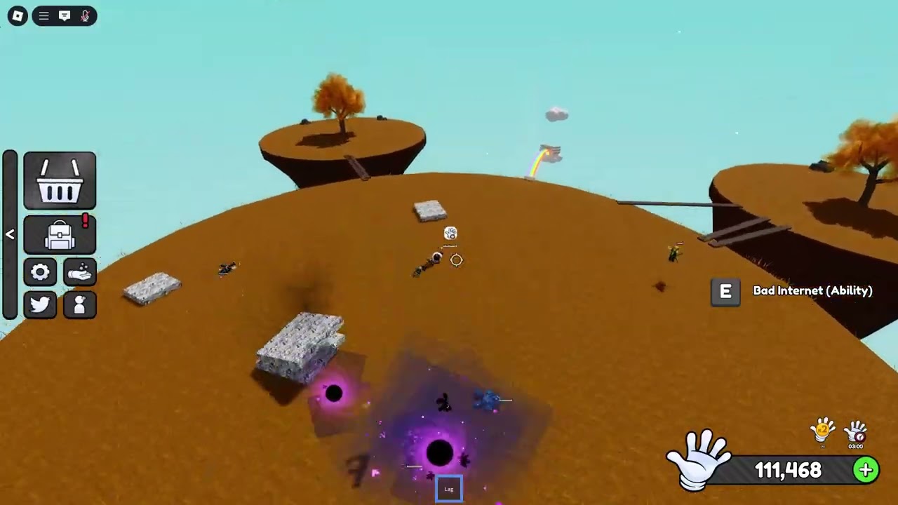 New LAG Glove Slap Battles SHOWCASE