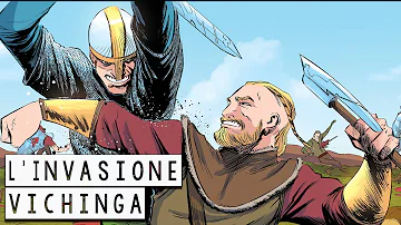 Quando arrivano i vichinghi in Inghilterra?