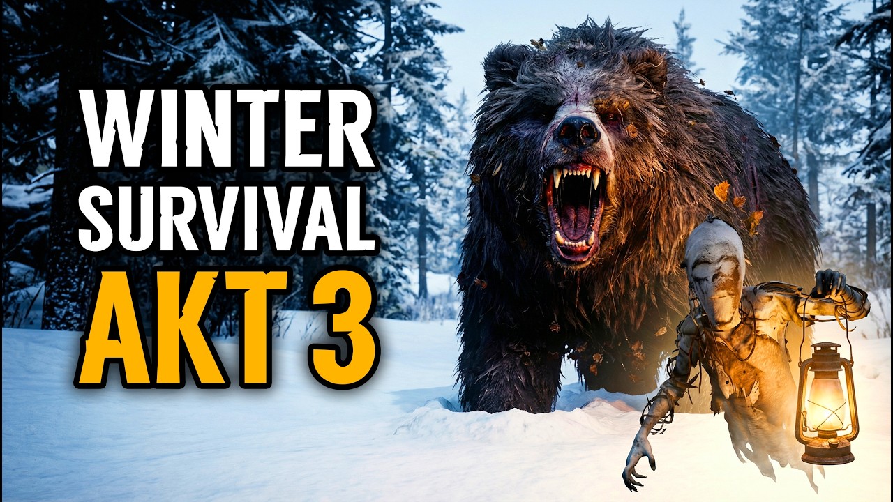 Ich habe den dritten Storyakt von Winter Survival gespielt