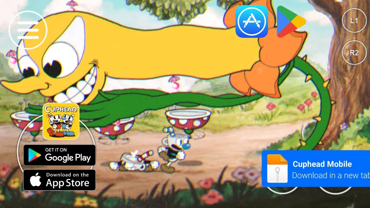 Cuphead Gameplay On Mobile  Gameplay On Android iOS  2024 Games 