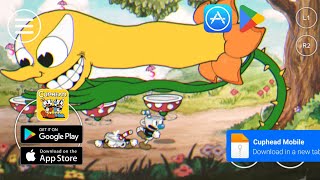 Cuphead Gameplay On Mobile : Gameplay On Android iOS ( 2024 Games )