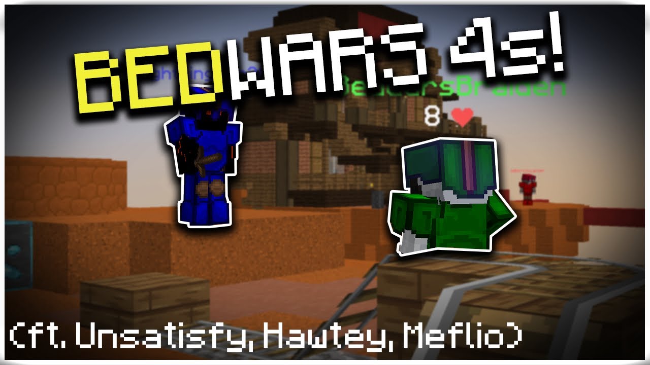 I'm back. (We're Back) UNNICKED BEDWARS 4S WITH 