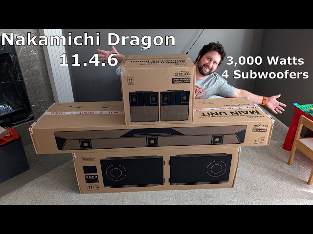 Nakamichi Dragon 11.4.6 With Dual Opposing 8