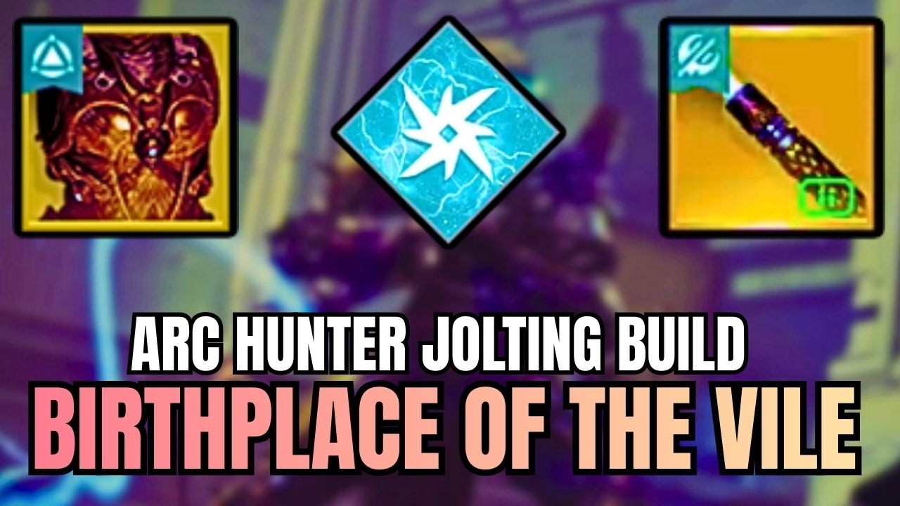 Solo Grandmaster Alert Birthplace of the Vile w/ Arc Hunter Jolting Build [Destiny 2: Renegades]