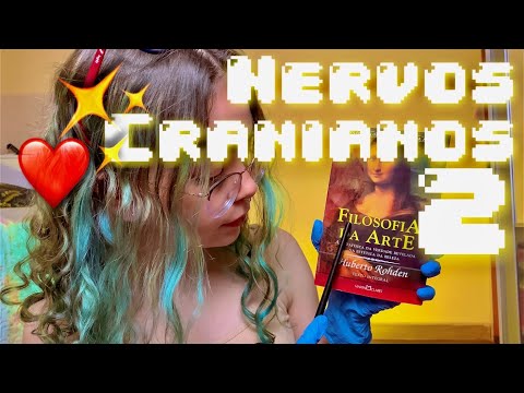 ✨ASMR | Doutora examina seus nervos cranianos mas ela é estranha✨