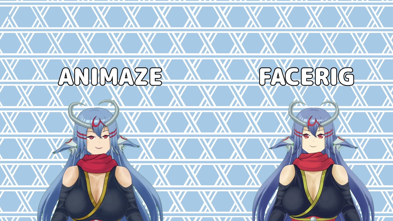 Animazeとfacerigを 雑 比較してみた Youtube