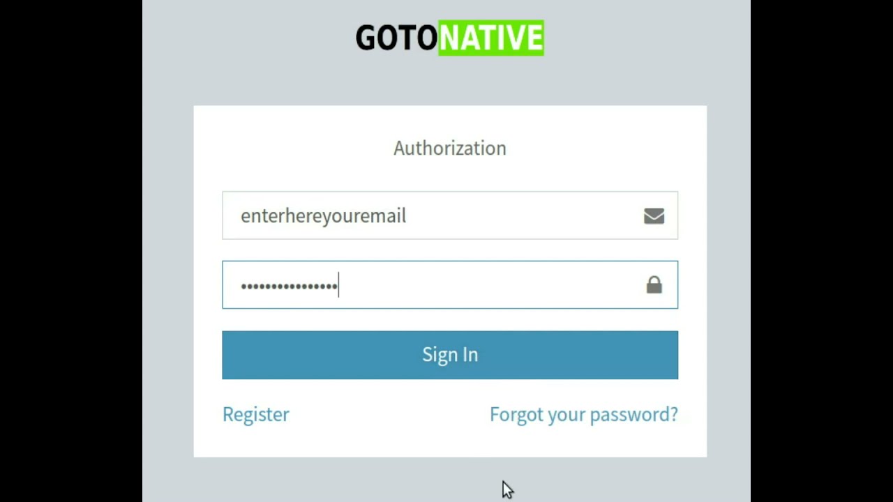 GTN  (www.GoToNative.com)  How To Switch Between Publisher and Advertiser Platform