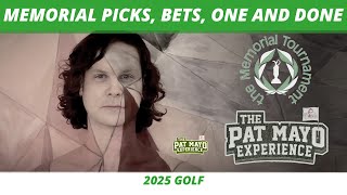 Memorial Tournament 2025 Picks & Bets, One & Done | Colonial Recap | Caitlin Clark vs Tiger Woods