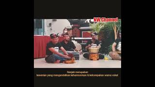 Genjek, Acekel Gonde Layu sangat memukau Penonton dengan Tari dan Pengibing diacara Simakrama