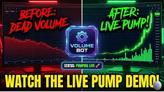 WATCH THIS COIN PUMP LIVE! 🚀 Crypto Volume Bot Demo
