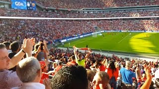 Javier mascherano scores an own goal for barcelona against liverpool
and the fans react (ish) redmen tv is uncensored lfc television... buy
red...