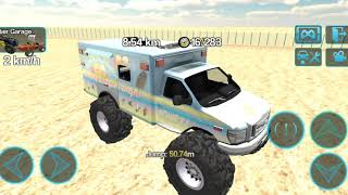 Monster Truck Driving Rally - Ambulance 4x4 Offroad Emergency - #2- Android Gameplay screenshot 5