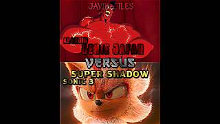 Genie Jafar Vs Super Shadow #wis #edit #disney #paramount #sonic #aladdin #whoisstrongest #shorts
