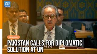 WATCH: Pakistan Warns Escalation Undermines Diplomacy and Regional Stability Efforts | UN | Dawn