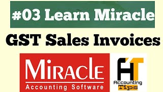 Create Sales & Purchase Invoice & Entry In Miracle Accounting Software [Lesson:3]|- Accounting Tips screenshot 1