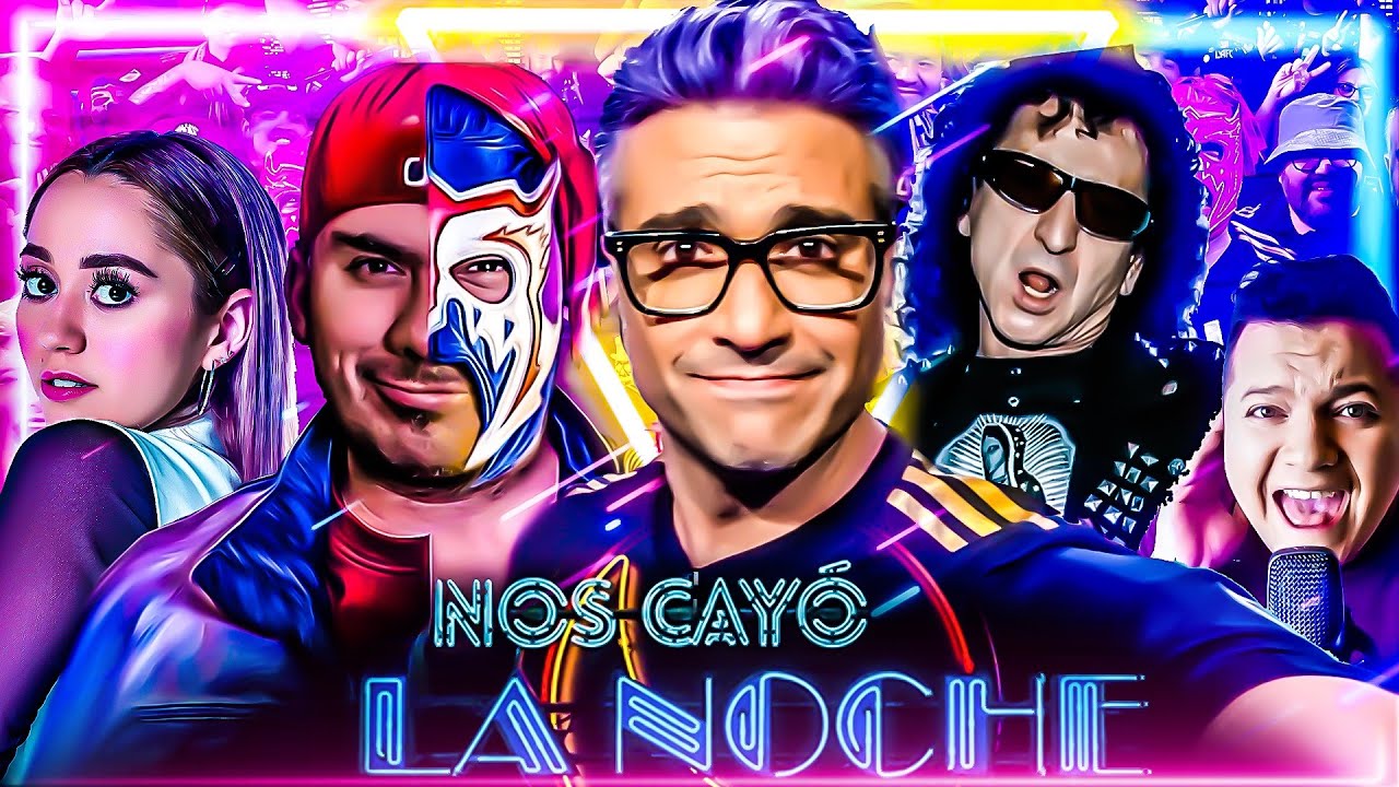 В гостях у моего друга Алекса Монтьеля (Эскорпион Дорадо) в его новом шоу «Nos Cayó La Noche!»