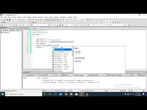 C Programming Tutorial in Bangla strspn function