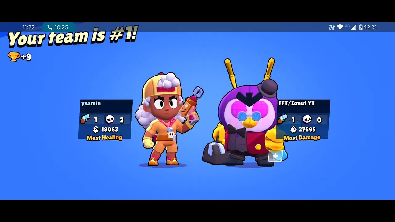 Brawl strars revine cu un Youtuber