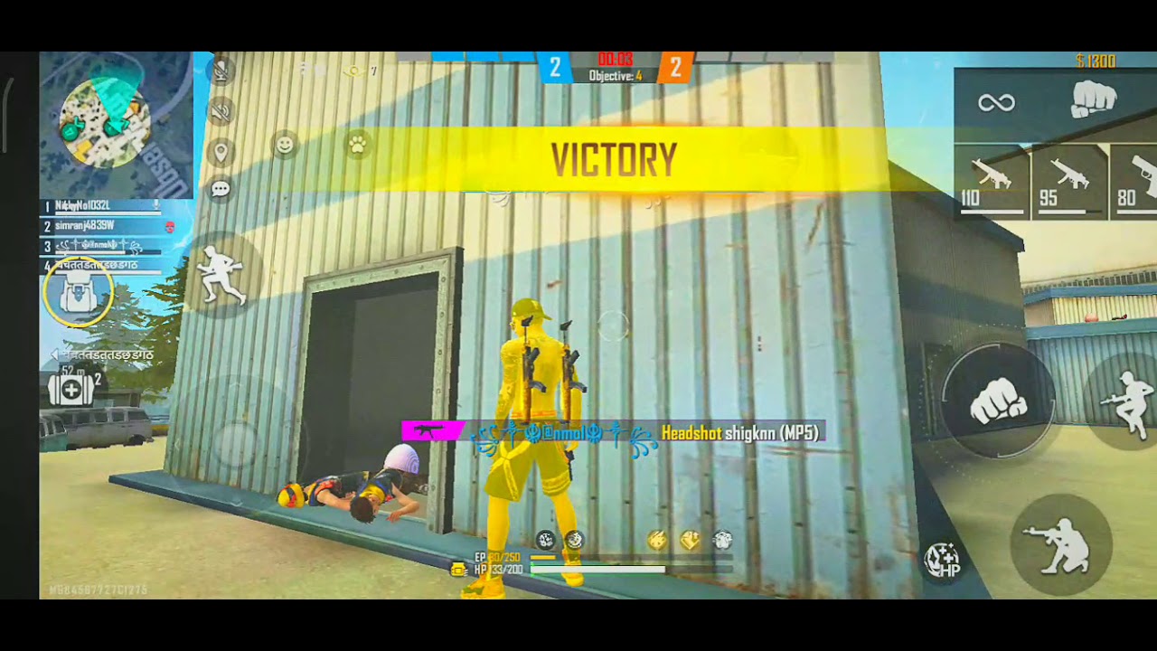 Only mp5 challenge 🎯🎯💯