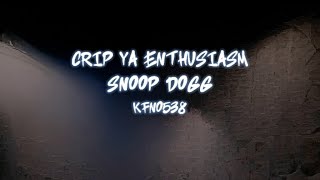 Snoop Dogg - Crip Ya Enthusiasm [karaoke]