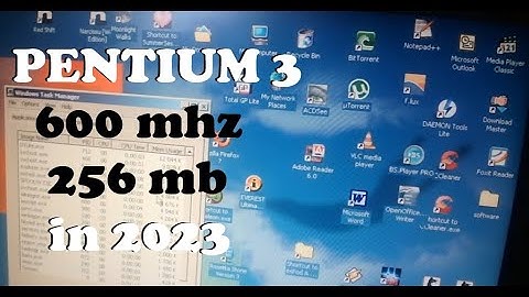Pentium 3 and Windows 2000 in 2023